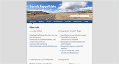Desktop Screenshot of bernd.distler.ws